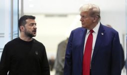 Трамп пен Зеленский Римде кездесіп, Украинадағы соғысты тоқтату мәселесін талқылады