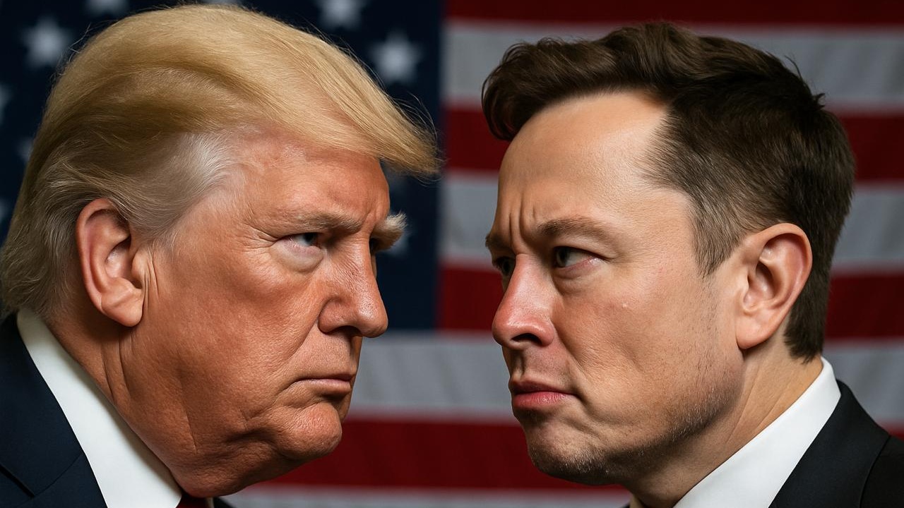 Трамп VS Маск: Екі қошқардың басы бір АҚШ-қа сыймады