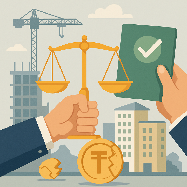 Құрылыс сапасына көңілі толмаған тұтынушыларға 86 млн теңге қайтарылды