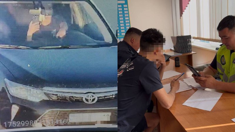 Семейде жол ережесін әдейі бұзған жүргізуші жауапқа тартылды