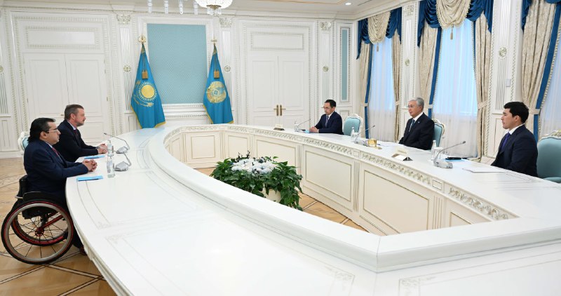 Тоқаев паралимпиада комитеттерінің басшыларымен кездесті