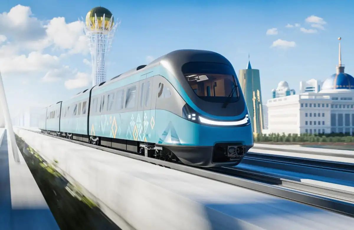 Астанаға LRT пойыздарының жаңа вагондары жеткізілді