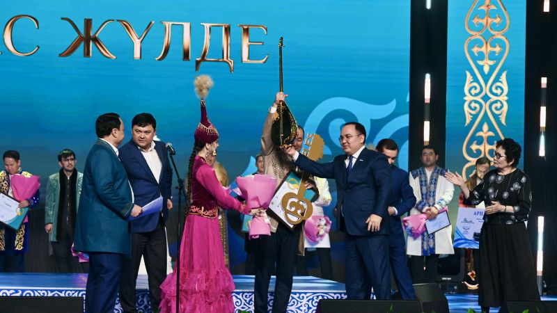 Астанада республикалық ақындар айтысының жүлдегерлері марапатталды