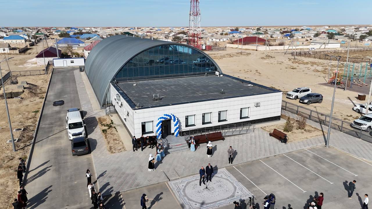 В Каракиянском районе открылись два новых спортивных объекта