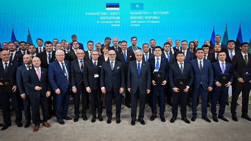 Қазақстан мен Эстония 517 млн долларлық келісімдерге қол қойды