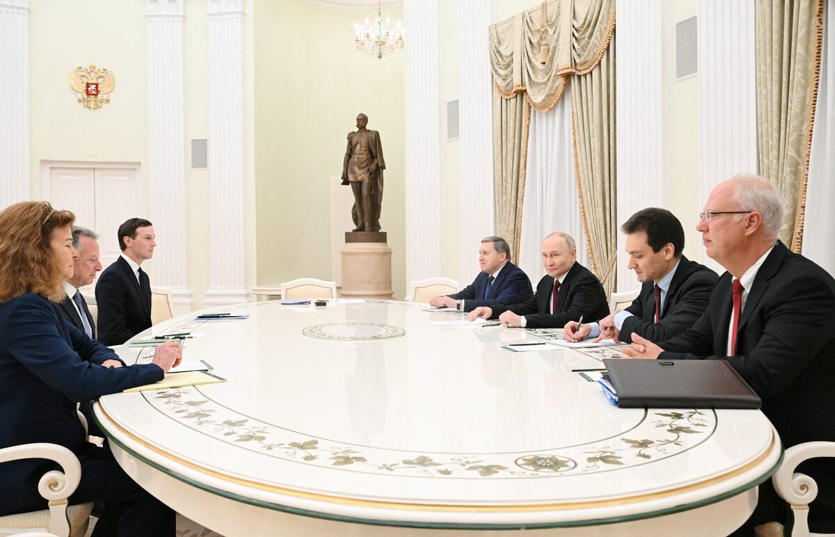 Мәскеуде Путин мен Уиткоффтың бес сағаттық келіссөзі өтті