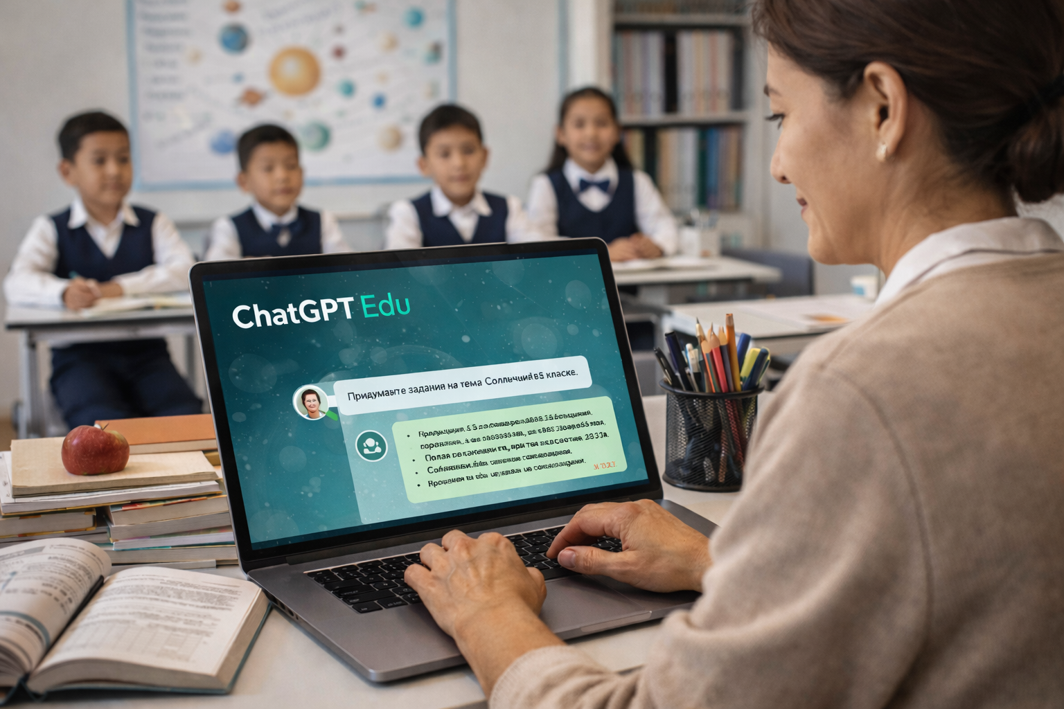 200 мың мұғалімге енді ChatGPT көмектеседі