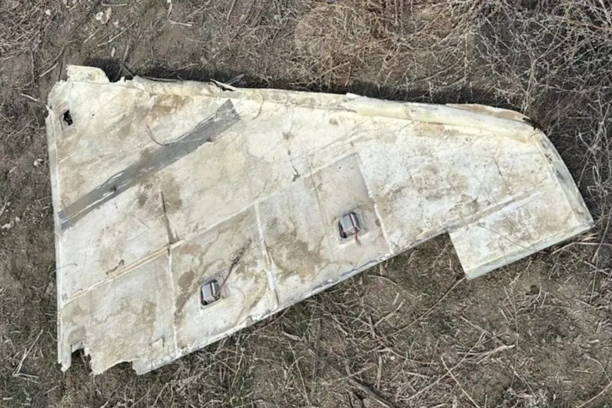 Атырау облысында дрон бөлшегі табылды