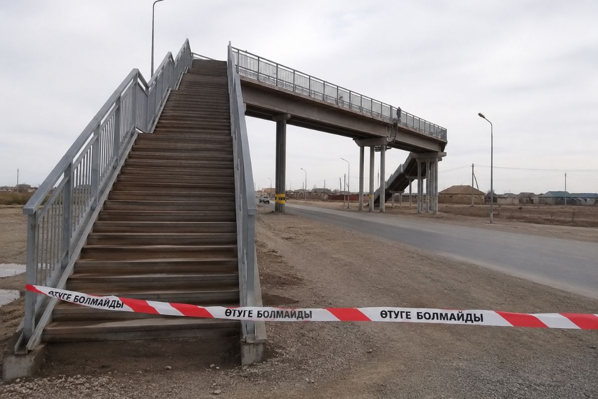 Атырау облысында әйел адам көпірден құлап қаза тапты