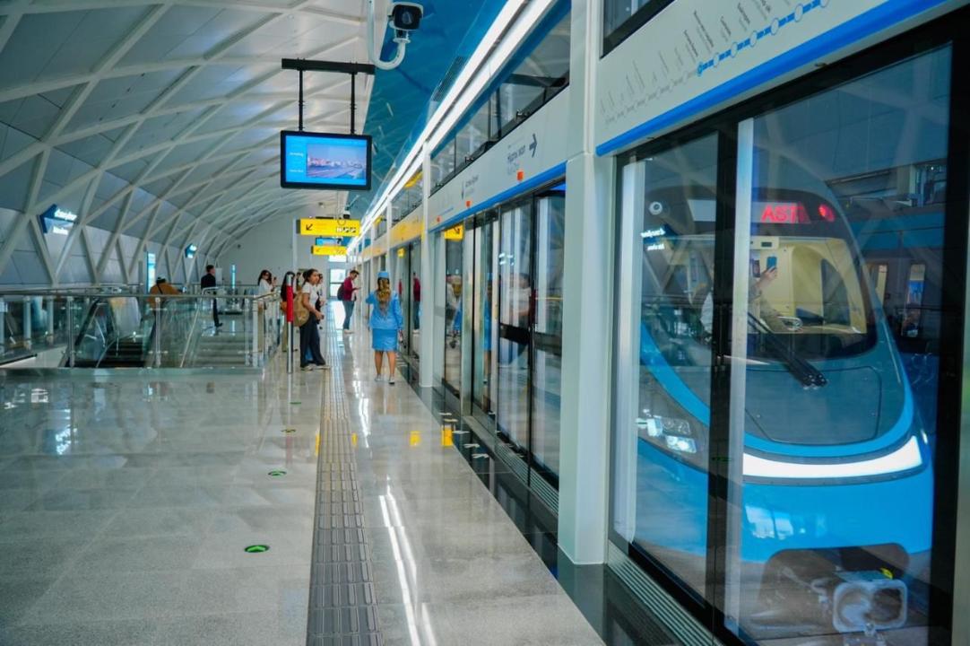 Астанада LRT-мен екі аптада 1 млн жолаушы тасымалданды