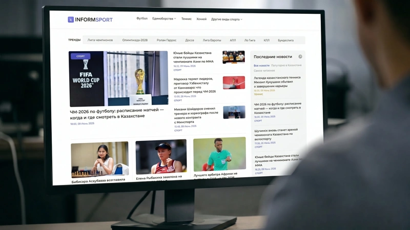 Kazinform спортқа арналған Informsport.kz порталын іске қосады
